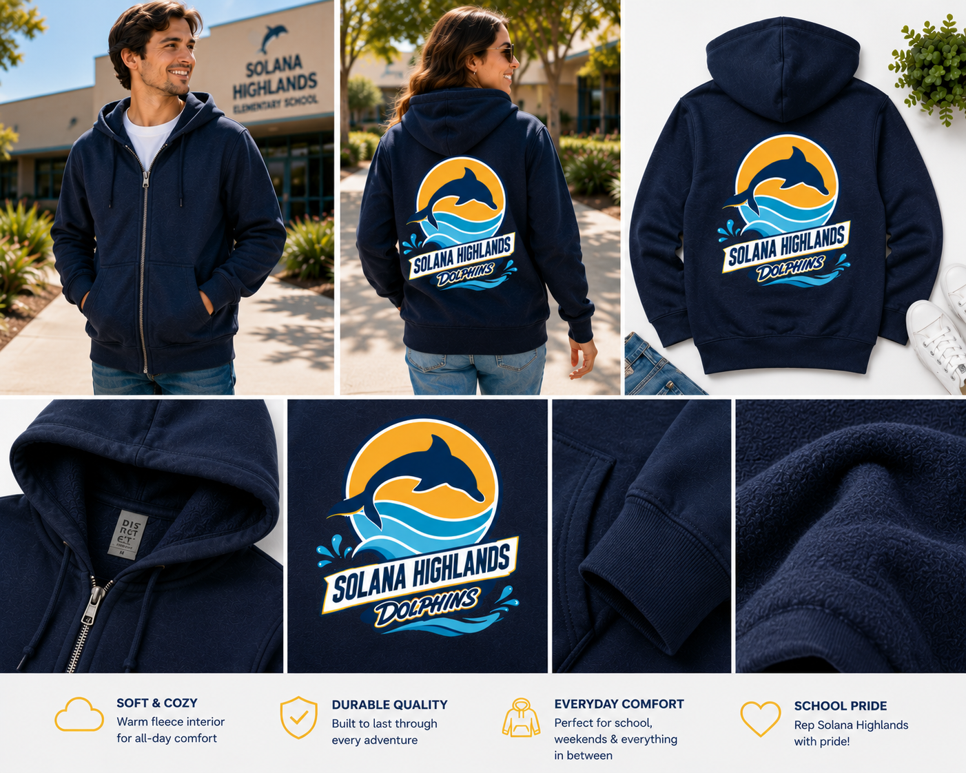 Solana Highlands 26-27 Adult Zip-up Jacket - Image 2
